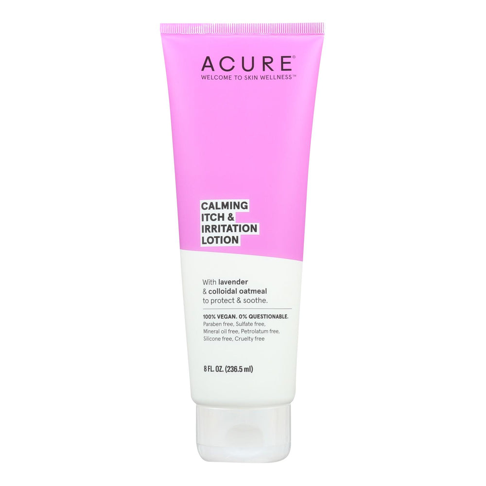 Acure Lotion Calming Itch & Irritation Lavender & Oatmeal - 8 fl oz.