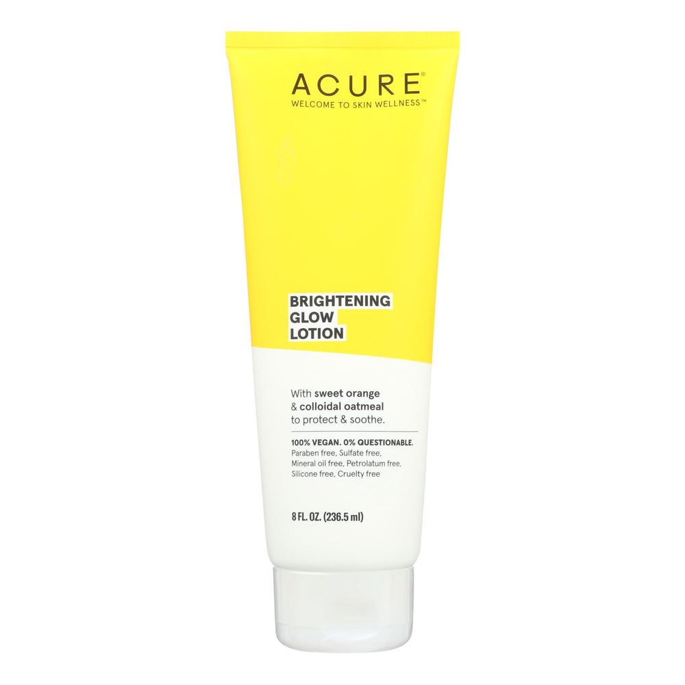 
                  
                    Acure Lotion Brightening Glow Moisture Sweet Orange & Oatmeal - 8 fl oz.
                  
                