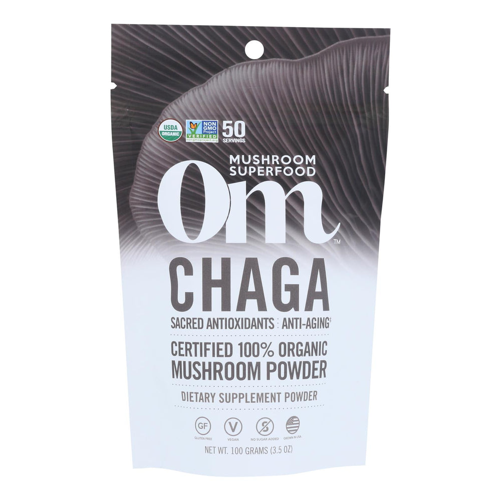 
                  
                    Om - Chaga Organic Powder 100grm - 1 Each - 3.5 Oz
                  
                