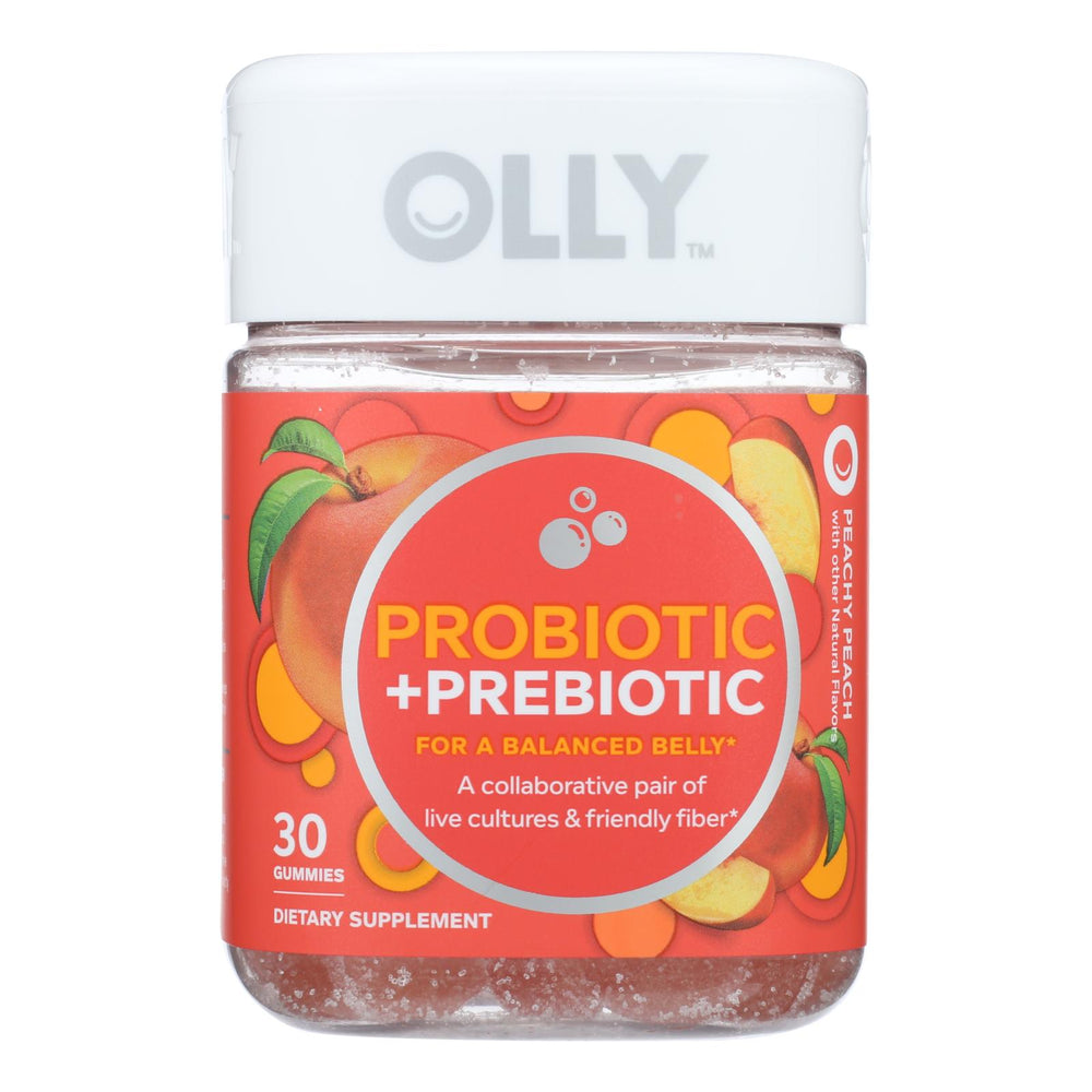 Olly Pro-prebiotics Peach, 1 Each, 30 Ct