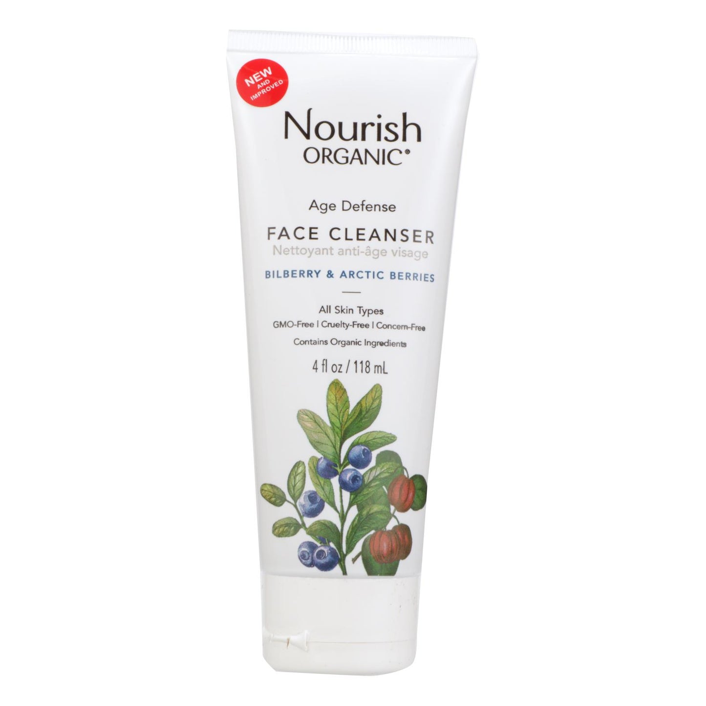 
                  
                    Nourish, Face Cleaner Age Dfns, 1 Each, 4 Fz
                  
                