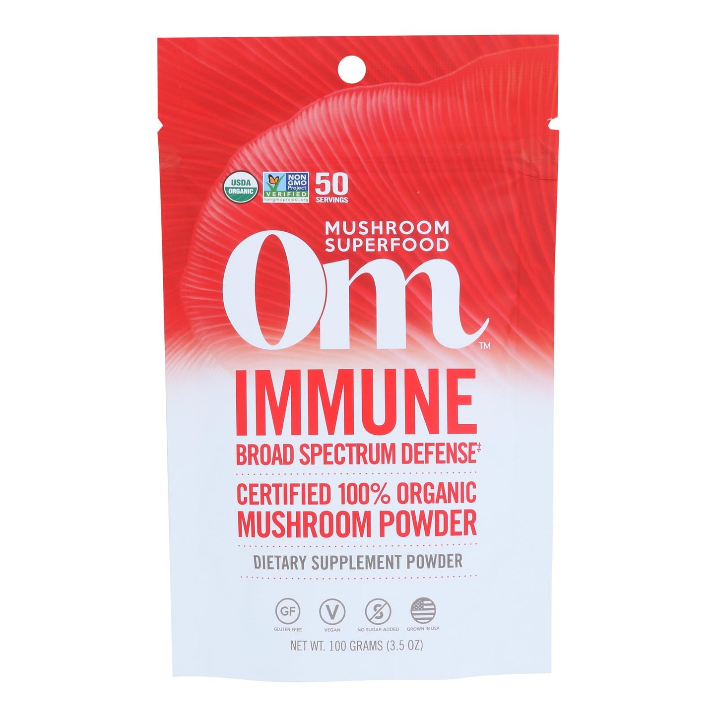 
                  
                    Om, Immune Organic Powder 100grm, 1 Each, 3.5 Oz
                  
                