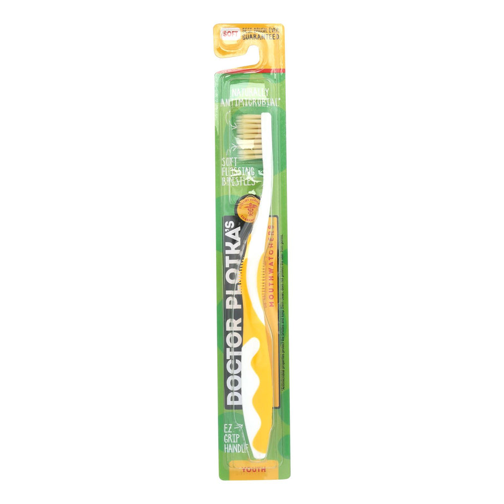 Mouth Watchers, Toothbrush Youth Yellow, 1 Each, Ct