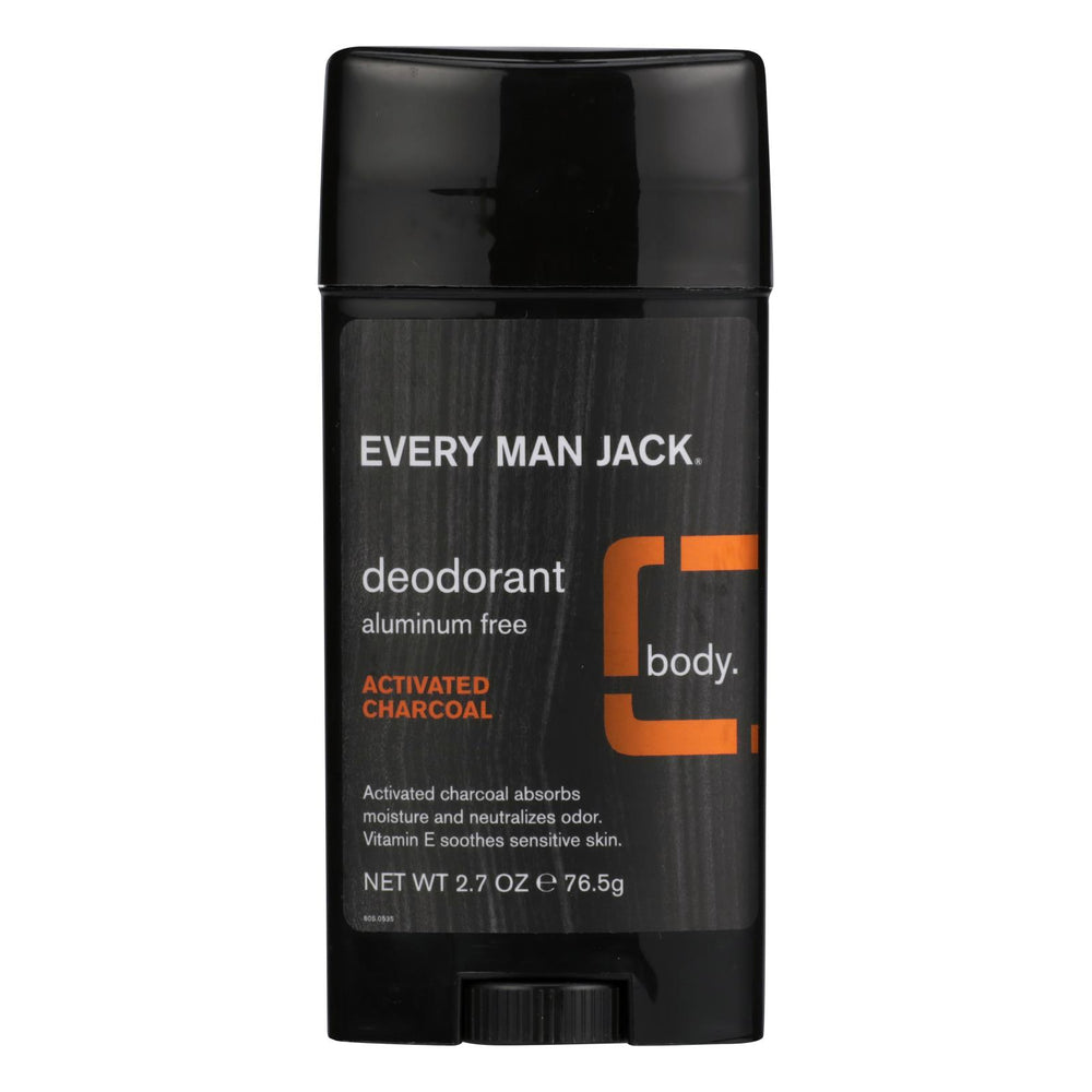 
                  
                    Every Man Jack, Deodorant Activated Charcoal, 1 Each, 2.7 Oz
                  
                