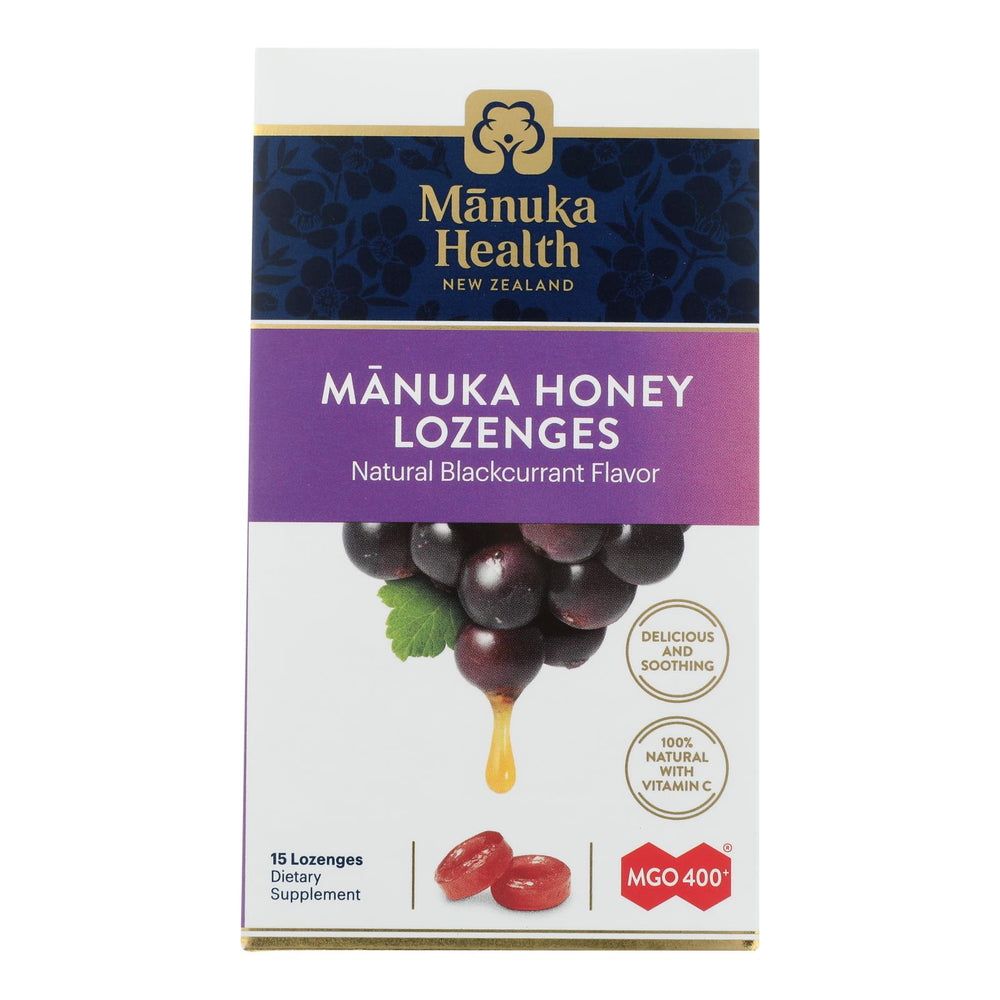 
                  
                    Manuka Health - Loz Honey Mgo 400+ Blkcrnt - 1 Each 1-15 Ct
                  
                