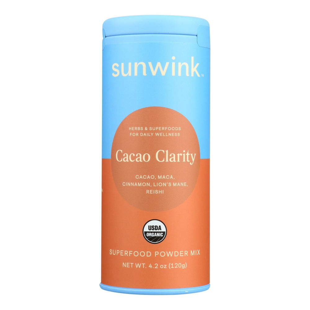 Sunwink - Mix Cacao Clarity Sugar Free - 1 Each 1-4.2 Oz